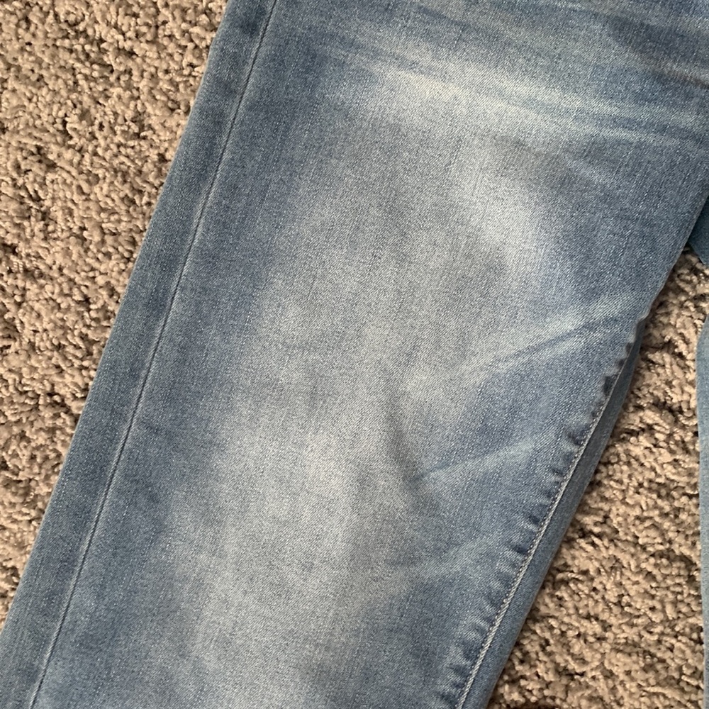 Liverpool Jeans Company Medium Blue Cropped Flare Jeans - Picture 4 of 16